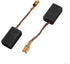 uxcell 2 Pairs Electric Drill 6mm x 9mm x 16mm Motor Carbon Brushes Spare Part