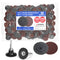 Linkiblock 300Pcs 2 inch R-Type Quick Change Aluminum Oxide Surface Conditioning Sanding Discs