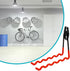 Eagles Garage Wall Hooks, Steel Heavy Duty Garage Storage Hooks with Anti-Slip Coating,Wall Mount Garage Hanger Organizer,Tool Hangers for Hanging Bike, Ladder and Garden Tools(Wave) by Eagles