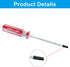 T27 Torx Screwdriver with Magnetic Head, Insulated PVC Handle, 100mm Working Length Security Tool for DIY Repairing