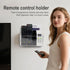 Set, 3 Pack Wall Mounted Remote Control Holder Self Adhesive Magazine File, Mail Organizer Box for Wall, Bedside Caddy