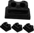 ABOOFAN 4pcs Counterweight Base for Table and Floor Lamps Light Fixture Stabilizer