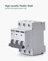 3 Pole DIN Rail Mount Circuit Breaker, 20 Amp 480V AC Miniature Circuit Breaker, Thermal Magnetic Trip