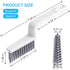 MIXVOVA 3 Set 3 V-Shaped Grout Cleaner Brush, Pcs Grout Brushes for Tile Floor, Handheld Grout Cleaning Brushes