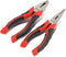 DNA Motoring 2 Piece Pliers Set, 6-1/2 Inch Hand Tools with Durable Jaws