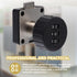 2pcs 3-Digit Combination Drawer Locks for Desk and Cabinet Proofing Security Lock for Office Furniture and Bedside