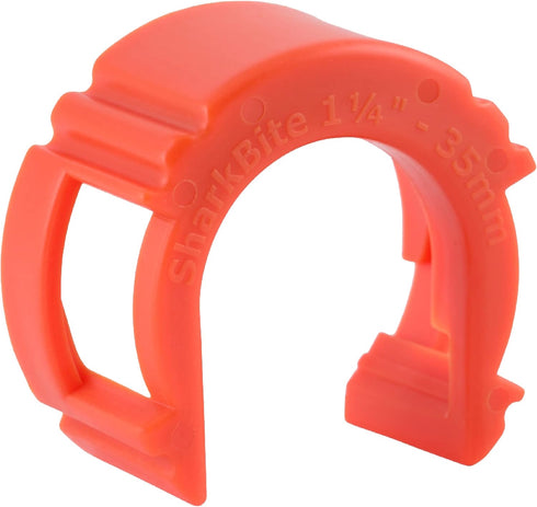 SharkBite 1-1/4 Inch Disconnect Clip for Push to Connect Brass Plumbing Fittings, Model UXLDC35
