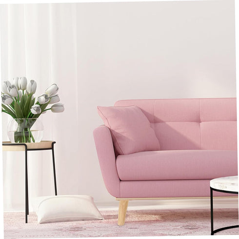 4Pcs Set IMIKEYA Solid Hardwood Cabinet Bun Feet Replacement Legs Bearing Weight for Sofa, Table, TV Stand, and Coffee