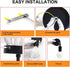 jose2015 Set 2, E26 Retro Vanity Wall Lights of Industrial Black Wall Lighting Ceiling Light Fixture Wall Mount Lights