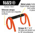 Klein Tools 80155 2-Piece Digital Electronic Level and Angle Gauge Set with LED Angle Alert