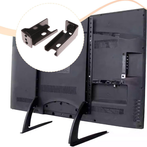 IEUDNS TV Stand Mobile TV Cart Professional Multipurpose Space Saving Black Accessory for Exhibitions Meeting Room