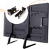 IEUDNS TV Stand Mobile TV Cart Professional Multipurpose Space Saving Black Accessory for Exhibitions Meeting Room