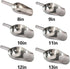 Generic 8-13Inch Commercial Flour(12in) Stainless Steel Ice Scraper Scoop Candy Bar Scoops Home Scooper Shovel Food