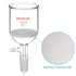 StonyLab Borosilicate Glass Buchner Filtering Funnel 100ml with Medium Frit(G2), 24/40 Standard Taper Joint