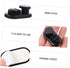 DOITOOL Storage Clip for Car Multi-Purpose Cable Organizer Holder for Keys USB Cords and Headphones Abs Material Easy