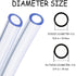 50 Feet PVC- 5/8" ID Clear Vinyl Tubing, Food Grade Multipurpose Tube for Beer Line, Kegerator, Wine Making