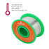 Solder Wire Rosin Core No Lead, Thin 0.6mm 50g Fine Solder with Flux, PB Free Electronics Soldering