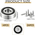 Oqqlin 4 1.16 0.39 Inch Pcs Cutting Board Feet, x Stainless Steel Boards Legs wth Non Slip Pads Cutting Board Feet