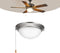 VEVOR Ceiling Fan Light Kit, 750lm 3000K Fan Light Kit with Pull