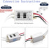 IP67 15W 12V 120VAC 12V MR11/MR16 Bulbs, (4-Pack) Klarlight Waterproof DC LED Power Supply - to DC Converter for LED
