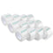 Lichamp Heavy Duty Packing Tape 12 Rolls, Wide 3 in. x 90 Yd., 3 Mil Thick Clear Commercial Grade Packaging Tape for