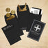 LUXPaper #1 Coin Envelopes, 2 1/4" x 3 1/2", Black Linen, 80lb. Text, 50 Qty