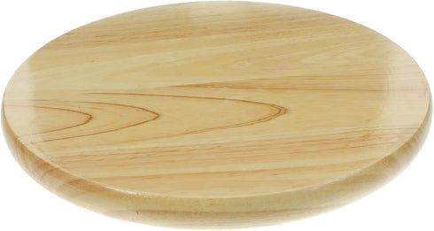 PRETYZOOM Wooden Round Stool Seat Replacement for Restaurant Bar Stool Wooden Cushion