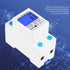 Energy Meter, Small 5 32A 110 130V 60Hz DDS528L LCD Backlight Single Phase Energy KWh Meter 35mm DIN Rail Mounting by Vikye