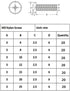 280pcs Metric M3 7-Sizes Nylon Phillips Pan Head Screw Nut Assortment Kit - M3x 6mm to 25mm, Nut Hex M3 (Black)