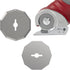 VLOXO WA2300 Replacement Rotary Blades for VLOXO AT001 Cordless Electric Scissors (1-1/2")