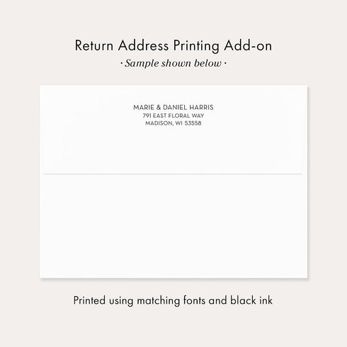 5.5x4.25 Personalized Wedding Thank You Cards with Message, Modern Flat Thank You Note Cards with Peach and Pink Floral