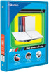 BAZIC ½” 3-Ring View Binder, Cyan with 2-Pockets