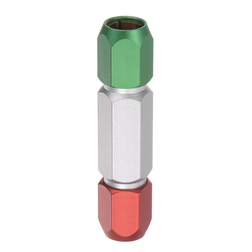 HARFINGTON Aluminum Alloy Pin Gage Handle, 12-13mm Clamping Range Go No Double End Gauge Handle for Industrial Tools
