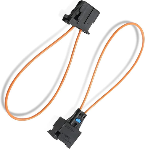 Polcatay 2 PCS Car Fiber Optic Test Loop, Female and Male Adapter, Automatic