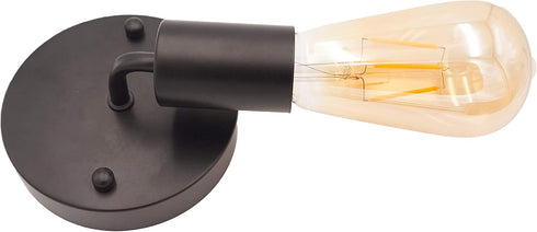 W8962 BRIGHTESS Retro Black Wall Sconce Lamp Simple Lamps Industrial Vintage Farmhouse Wall Lamp for Indoor Hardwired