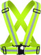 Reflective Strap Safety Vest, Lightweight and Adjustable Hi Vis Running Gear for Jogging, Walking, Cycling