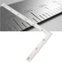 90 Degree Right Angle Finder, Stainless Steel Ruler, Easy Read Measurement Layout Template Tool (300mm x 150mm)