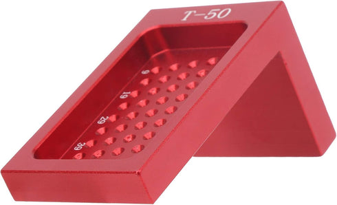 Woodworking Scriber - Aluminum Alloy Saddle L Square Ruler, Precision Tool with Metric Scale