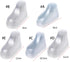 cunueae 10 Pack Transparent Display Stands, Toddler Shoe Molds, Racks, Toddler Supports, Sock Shapers