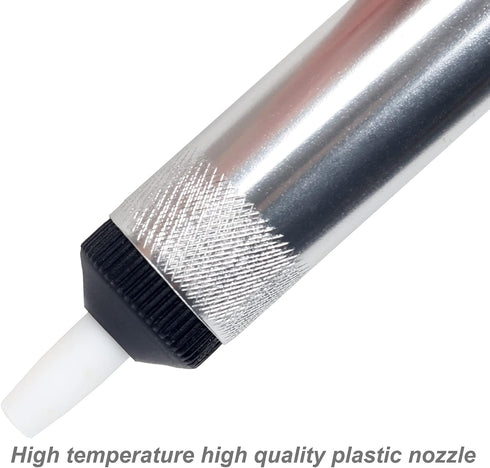 Solder Sucker Desoldering Pump, Electric Soldering Iron Auxiliary Tool, Manual Suction Pump for Solder Removal