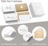 Pack 100, 4x6 Inch Thank You Cards with Envelopes & Matching Stickers, Bulk of Minimalistic Design - Suitable