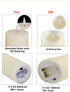 Set 2 (2.2x5 Inch) Dimmable volnyus Flameless Candles of Flickering LED Wax Candles Battery Operated with Remote