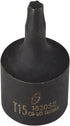 Sunex 1820s2 1/4-Inch Drive T15 Internal Star Impact Socket