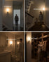 limijos Closet Motion Sensor Light Rechargeable, Battery Operated Hallway Night Light Stick On, Cordless Magnetic Wall