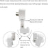 Taigeguang (2 Pack) Motion Sensor Switch Indoor Plug in Motion Sensor Light Sockets Adjustable Motion Activated