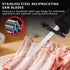 6 Inch Frozen Cutting,3 Blades-5 Pack Stainless Steel Reciprocating Saw Blades for Meat Bone TPI Food Saw