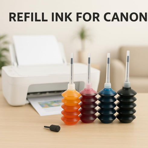 BCH Refill Ink Kit for Canon PG-240, PG-243, PG-245, CL-241, CL-244, CL-246 XL – High-Yield Refill Bottles