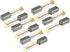 uxcell 10Pcs Carbon Brushes for Electric Motor, 10mmx5mmx5mm, Power Tool Replacement Repair Part
