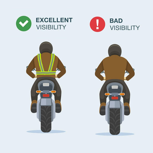 2 Pack Hi Vis Safety Vests, Adjustable Neon Color High Visibility Reflective Gear for Traffic Control