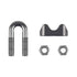 10PCS 1/4 Inch M6 Stainless Steel Wire Rope Cable Clip Clamp